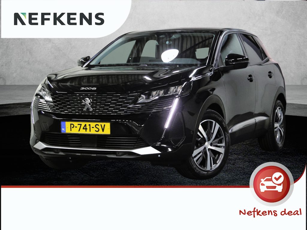 Peugeot 3008 1.2 130PK Allure Pack Business | 1ste eigenaar | AUTOMAAT | Navigatie | Dodehoekdetectie | Camera | LMV | Adaptief Cruise Control | AppleCarPlay/AndroidAuto | Climate Control | Virt.Cockpit | Keyless | Isofix | Privacy Glass | Parkeersensoren | Trekhaak |