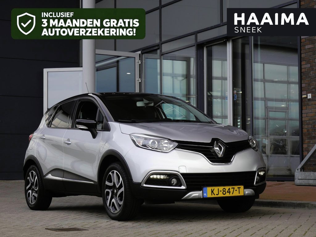 Renault Captur 0.9 TCe Xmod | Lederen bekleding | Stoelverwarming | Trekhaak | Keyless entry en start | Climate control | Navigatie | Extra getint glas | Regensensor