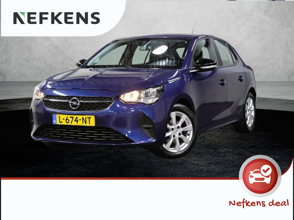 Opel Corsa 1.2 75PK Edition | 1ste eigenaar | Navigatie | Airco | Bluetooth | Cruise Control | 16"LMV | AppleCarPlay/AndroidAuto | DAB Radio | Isofix | Parkeersensoren |