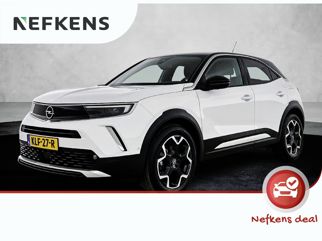 Opel Mokka 1.2 130pk Ultimate Automaat | Navigatie | Climate Control | Adaptieve Cruise Control | Achteruitrijcamera | Stoelmassage | LED Koplampen | Keyless Entry/Start | Verwarmbare Voorstoelen/Stuur | 18" LMV | Apple Carplay/Android Auto |