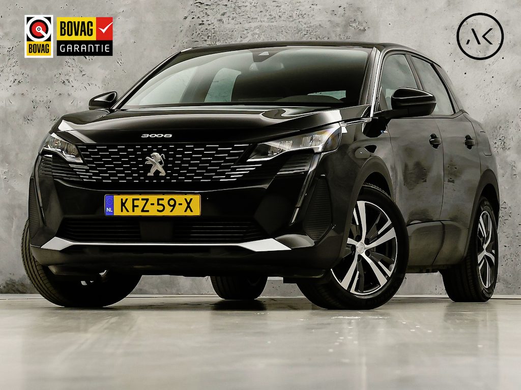 Peugeot 3008 1.6 HYbrid 225 Allure 225Pk Automaat (APPLE CARPLAY, GROOT NAVI, 360 CAMERA, GETINT GLAS, SPORTSTOELEN, KEYLESS, CRUISE, NIEUWSTAAT)