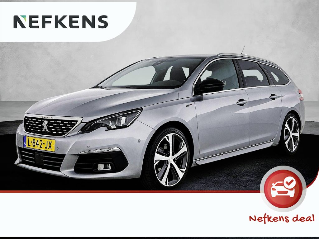 Peugeot 308 SW Blue Lease GT 130pk Automaat | Navigatie | Achteruitrijcamera | Full LED koplampen | Adaptieve Cruise Control | Keyless | Sportstoelen Leder/Alcantara verwarmd+massage | Climate Control | Parkeersensoren v+a | Dodehoeksensor | Apple CarPlay / Android Auto | Donker getint glas | Trekhaak | 18" lichtmetalen velgen |