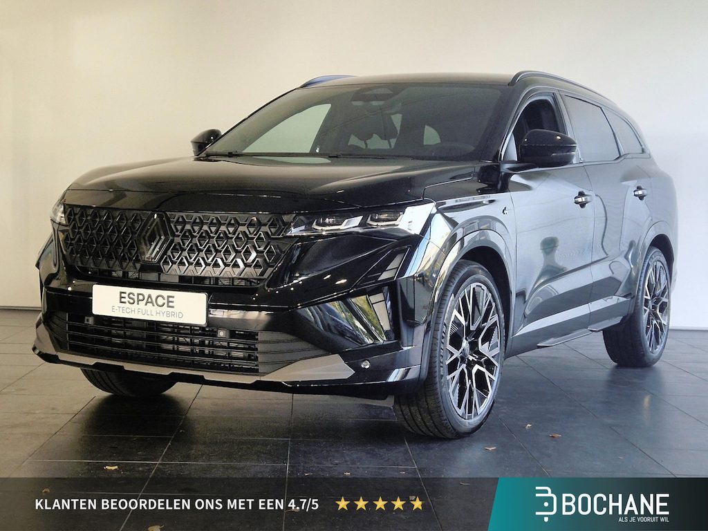 Renault Espace E-Tech full hybrid 200 esprit Alpine 7p. NIEUW MET VOORRAADKORTING | PACK LIGHT & SOUND | PACK COMFORT