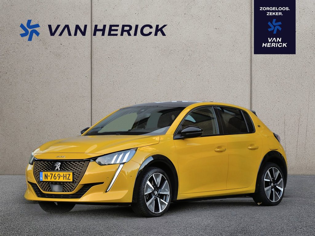 Peugeot e-208 GT 50kWh 91.3% SOH | Stoelverwarming | Achteruitrijcamera | Navigatie Full Map