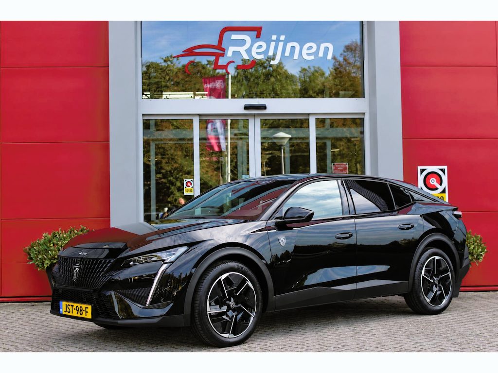 Peugeot 408 1.2 Hybrid 145PK AUTOMAAT GT *NIEUWE AUTO!* | ELEKTRISCH VERSTELBARE STOELEN MET MASSAGEFUNCTIE EN VERWARMING | BEKLEDING ALCANTARA/KUNSTLEDER | 360 VISION & DRIVE ASSIST PLUS PACK | HANDSFREE KOFFERKLEPBEDIENING | NAVIGATIE | LED MATRIX KOPLAMPEN | 19" LICHTMETALEN VELGEN "GRAPHITE" | VERWARMBAAR STUURWIEL | ADAPTIVE CRUISE CONTROL | DODEHOEK DETECTIE | DRAADLOOS APPLE CARPLAY/ANDROID AUTO | DONKERE HEMELBEKLEDING |