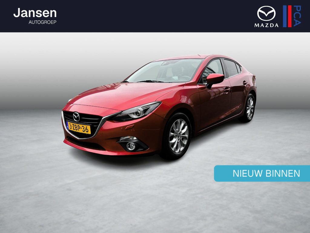 Mazda 3 2.0 GT-M , Trekhaak, Navi, Cruise, Climate, 1e Eig, Bose Audio, Stoelverwarming, PDC,