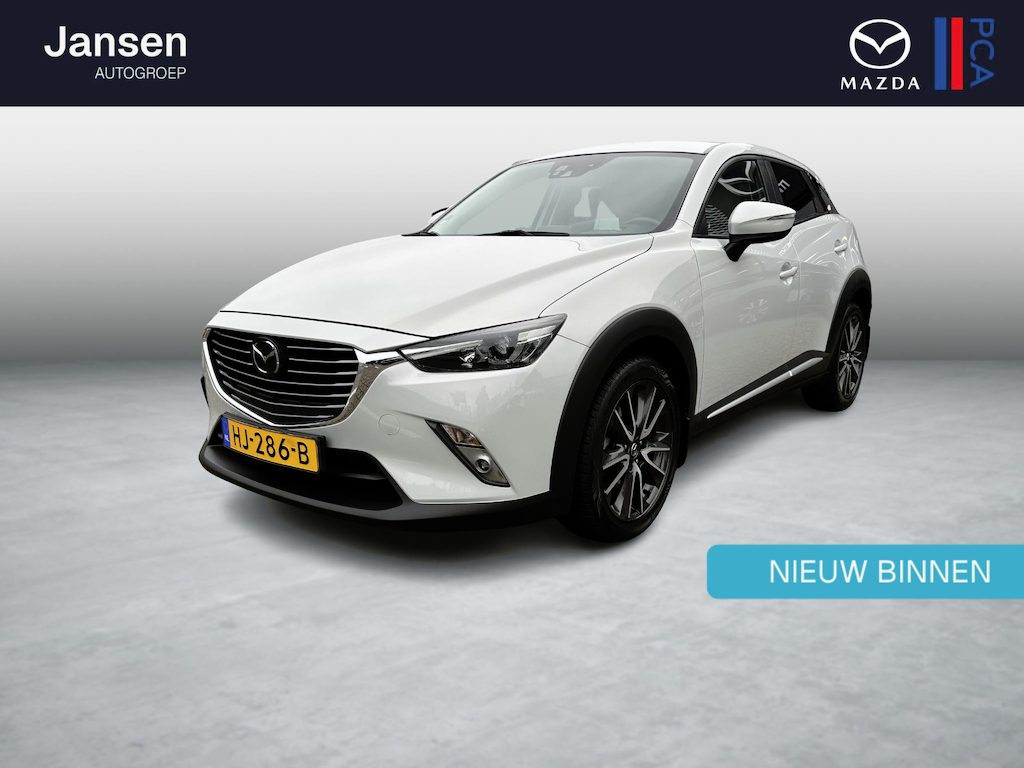 Mazda CX-3 2.0 SkyActiv-G 120 GT-M , Automaat, Leder, Navi, Adaptief, Bose Audio, Climate, Camera, Dealer Onderhouden,