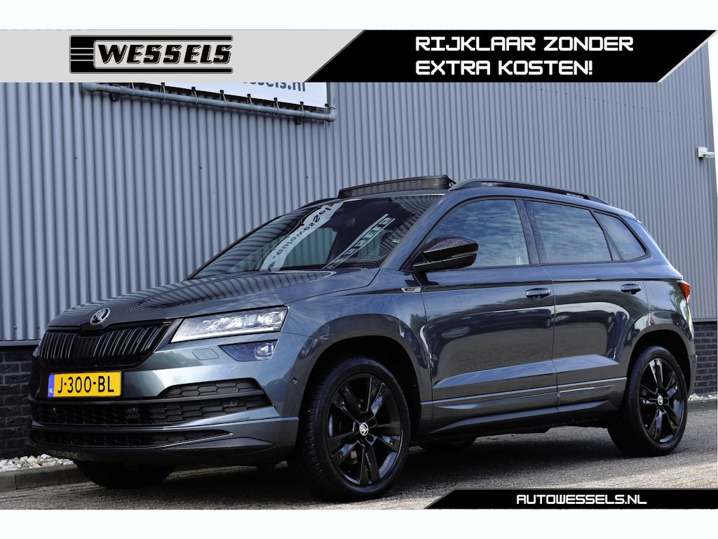 Skoda Karoq 1.5 TSI ACT Sportline Business Panoramadak, Adaptive cruise, Stoelverwarming, NL-auto