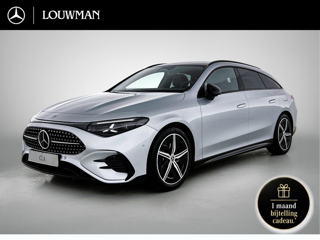 Mercedes-Benz CLA Shooting Brake 200 Business Solution AMG | Premium pakket | Nightpakket | Parkeerpakket | Trekhaak | Vast panoramadak | URBAN GUARD |