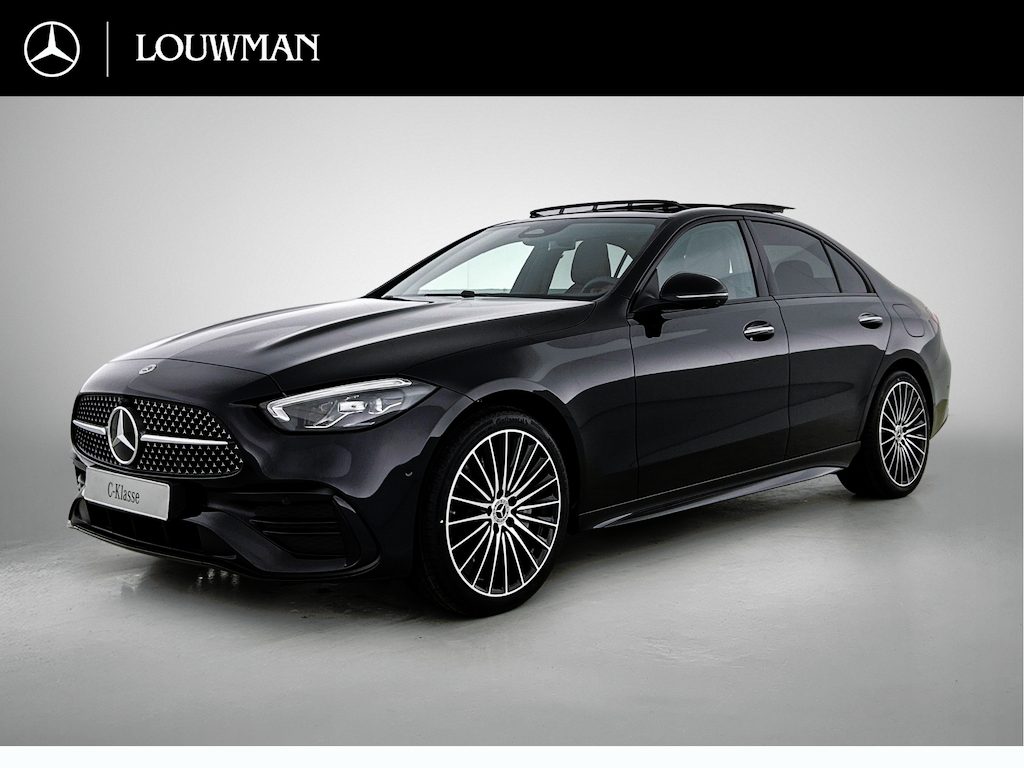 Mercedes-Benz C-klasse 300 e 140 Years Edition | AMG Line | Adapt. Cruise control | Trekhaak | Comfortpakket Plus | 360°-camera |