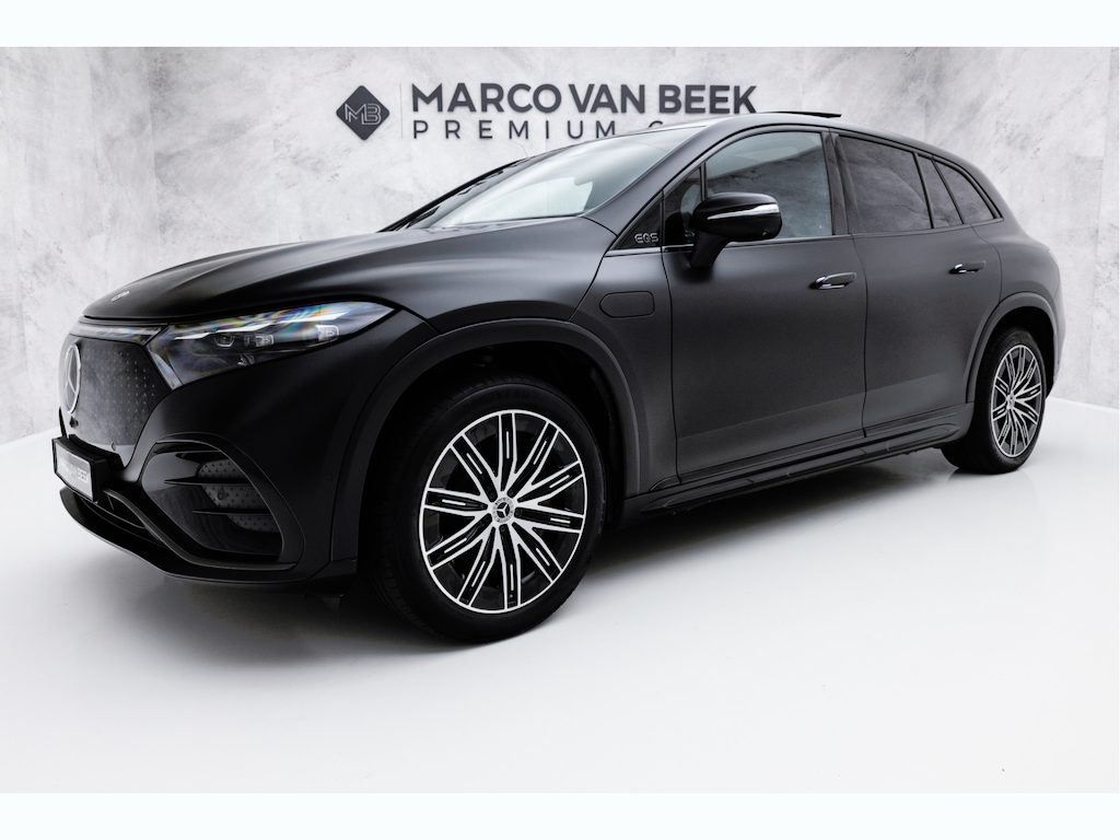 Mercedes-Benz EQS SUV 450+ AMG Line 7p 118 kWh | Pano | Hyperscreen | 7-zits | Achterassturing | E-Trekhaak