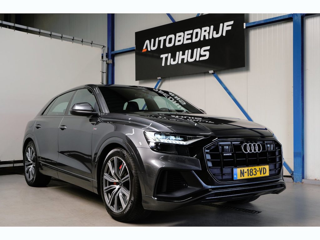 Audi Q8 55 TFSI e quattro Pro Line S 2X S-Line - Airco, Cruise, Navi, Luchtvering, Carplay, PDC, Trekhaak.