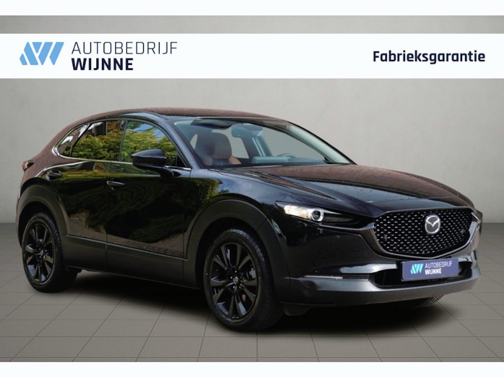 Mazda CX-30 2.5 e-SkyActiv-G M Hybrid 140pk Aut. Nagisa - Head-up display - Bose - Adaptieve cruise - Achteruitrijcamera - Dodehoekdetectie - Stoelverwarming - Elektrische achterklep - Keyless
