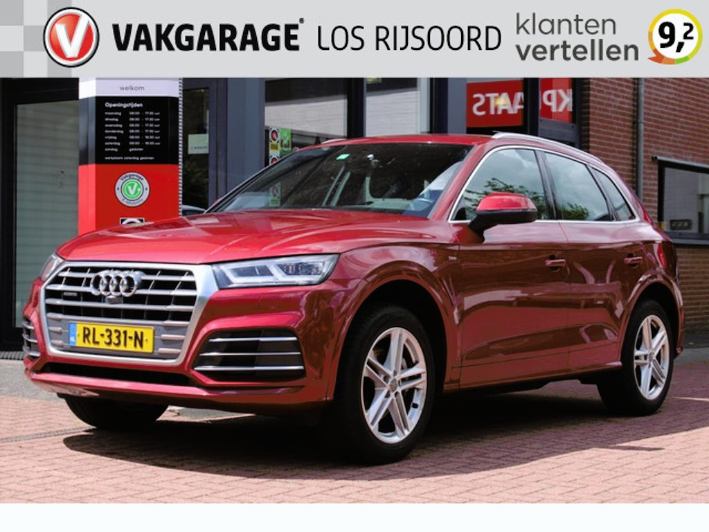 Audi Q5 2.0 TFSI *S-Line Sport* | 360 Camera | Cruise & Climate Control | Stoelverwarming | Leder | PDC | Navigatie | Bluetooth |