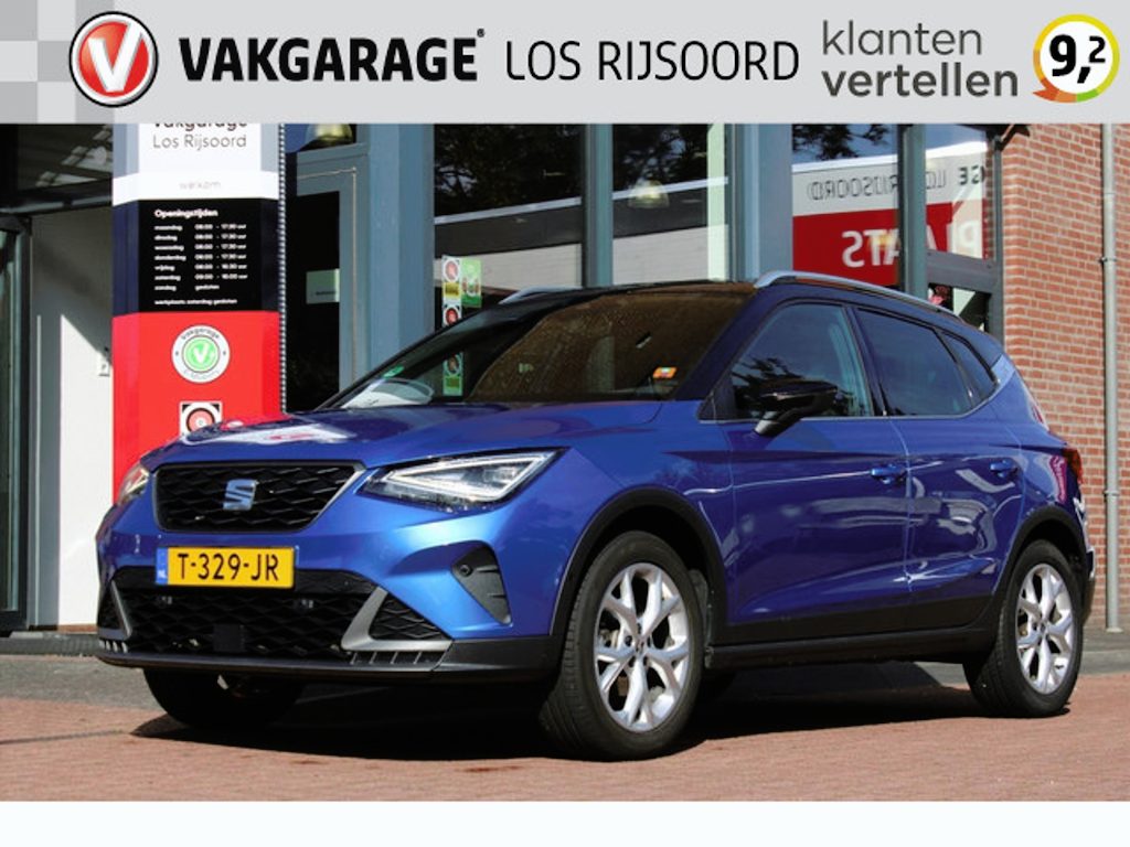 SEAT Arona 1.0 TSI *FR* Aut. | Camera | Adaptive Cruise & Climate Control | Stoelverwarming | Carplay | Navigatie | Privacy |