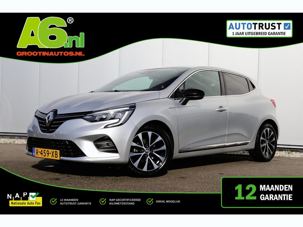 Renault Clio 1.0 TCe 90 Techno Half Leder LMV Navigatie Carplay Achteruitrijcamera Carplay Android Climate Cruise Sfeerverlichting
