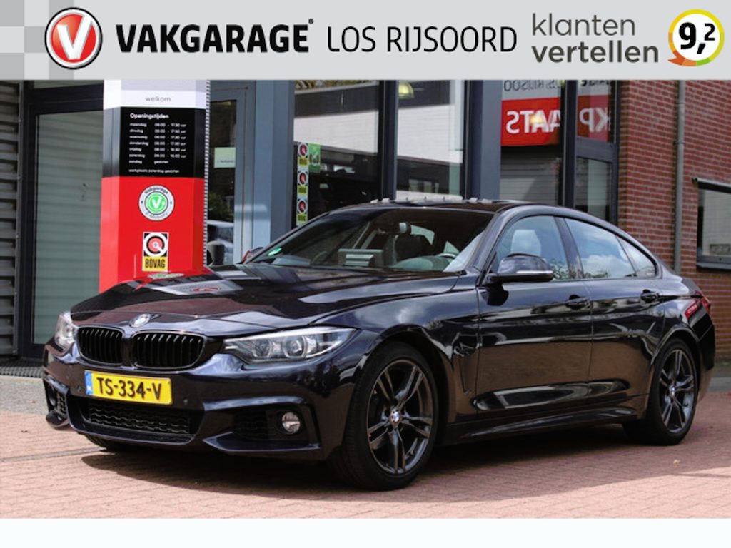 BMW 4-Serie 418i Aut. *High Executive* | Carplay | Schuifdak | Cruise & Climate Control | Stoelverwarming | Camera | Leder | Navigatie | Bluetooth |