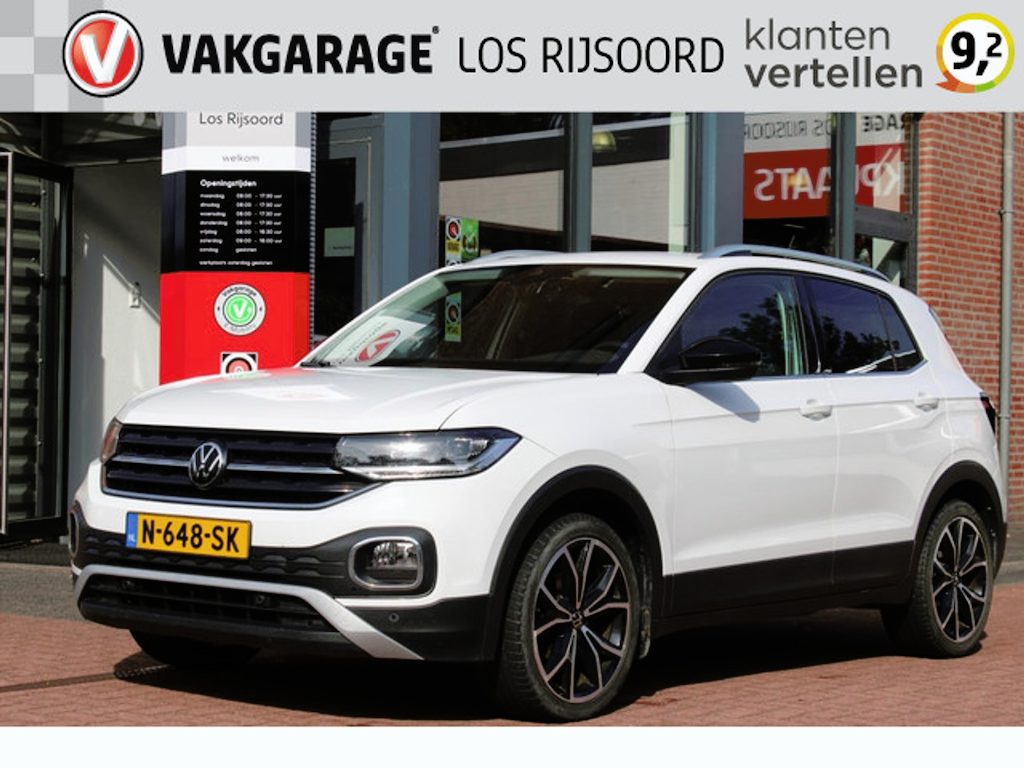 Volkswagen T-Cross 1.0 TSI Aut. *R-Line* | Trekhaak | Carplay | Adaptive Cruise & Climate Control | Stoelverwarming | PDC | Privacy | Navigatie | Bluetooth |
