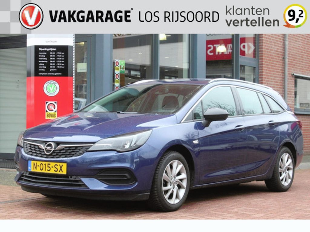 Opel Astra Sports Tourer 1.4 Turbo Aut. *Business* | Trekhaak | Carplay | Camera | Cruise & Climate | PDC | Navigatie | Bluetooth | Orig.NL |