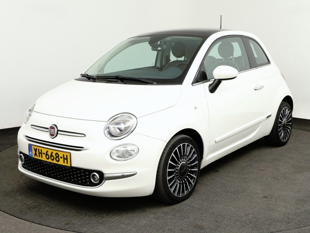Fiat 500 0.9 TwinAir Turbo Lounge | Panoramadak • Climate • 16 inch