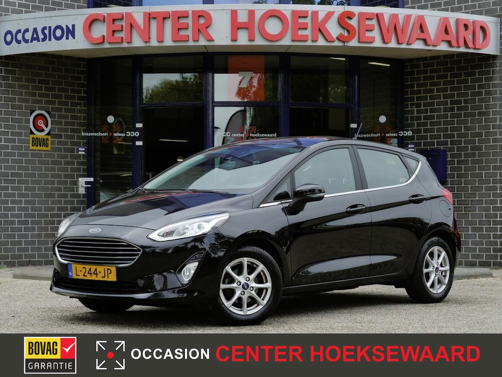 Ford Fiesta 1.0 EcoBoost 95pk Titanium | Technology Pack | Agate Black | Full Map Navigatie |