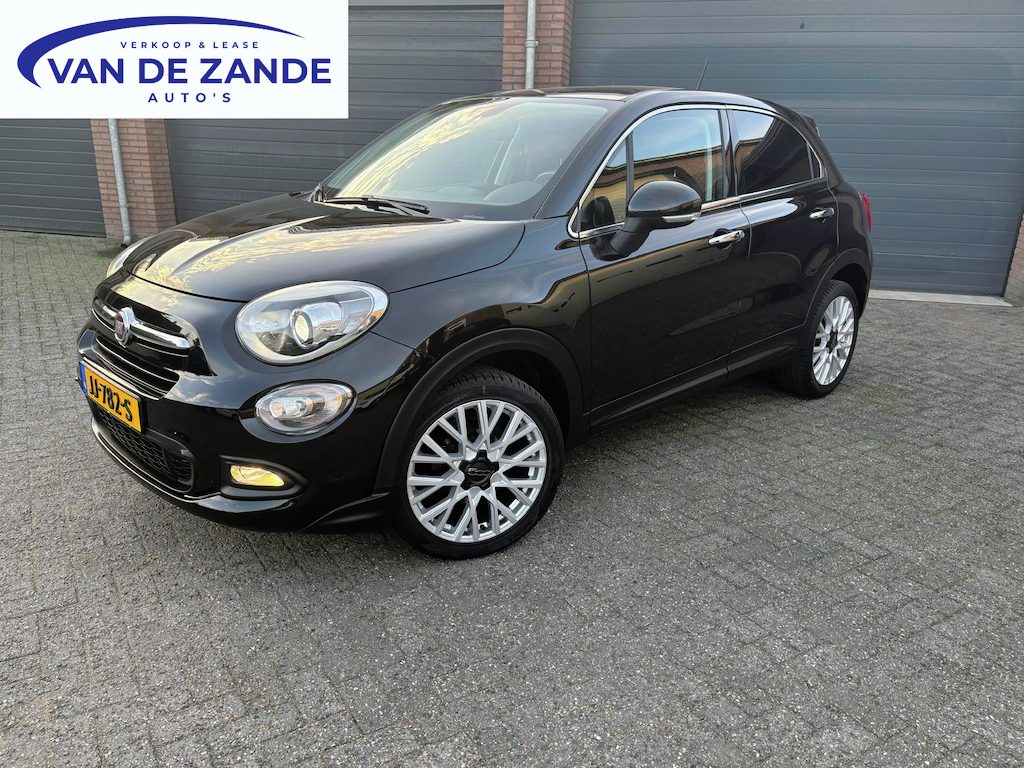 Fiat 500X 1.4 Turbo MultiAir Lounge|Xenon|Half leder|stoel en stuurverwarming|
