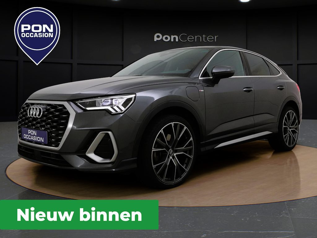 Audi Q3 Sportback 45 TFSIe S-line | Elek. Achterklep | ACC | Parkeerhulp | Sportstoelen | Full LED | Carplay | 21'' |