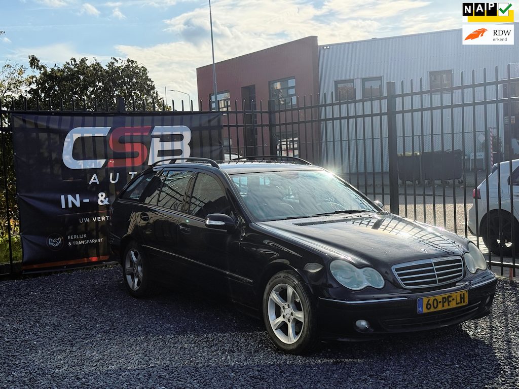 Mercedes-Benz C-klasse Combi 180 K. Avantgarde AIRCO!AUTOMAAT!APK2027!KOOPJE!