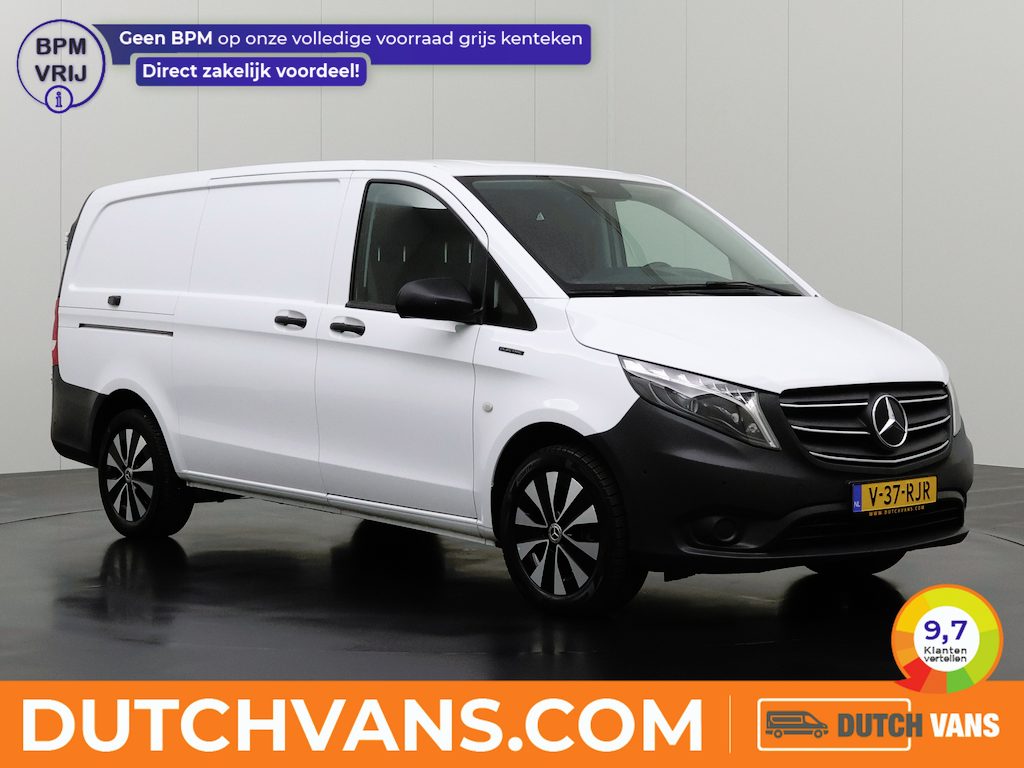 Mercedes-Benz eVito Lang | Elektrisch SOH 93,6% | Led | Multimedia | Camera | Airco | Cruise | 3-Zits