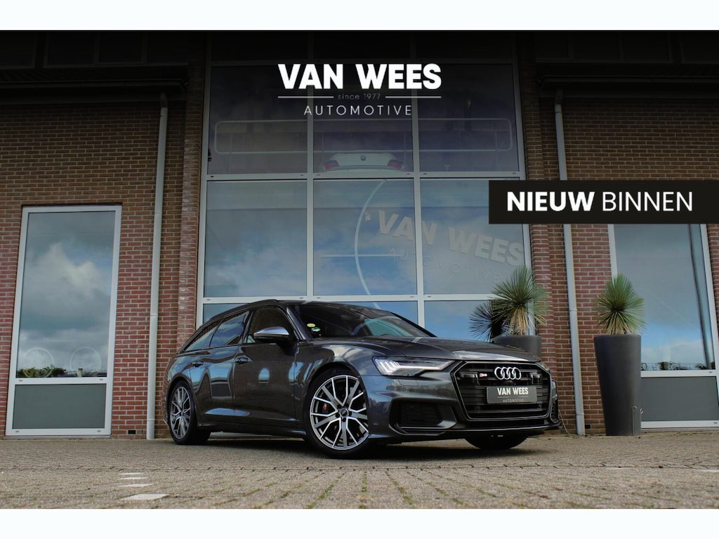 Audi A6 Avant S6 TDI quattro 350 pk | Dakraam | B&O | Stoelventilatie | 360 Camera | Leer | Trekhaak | Stoelverwarming | DAB | Drive select | Cruise control |