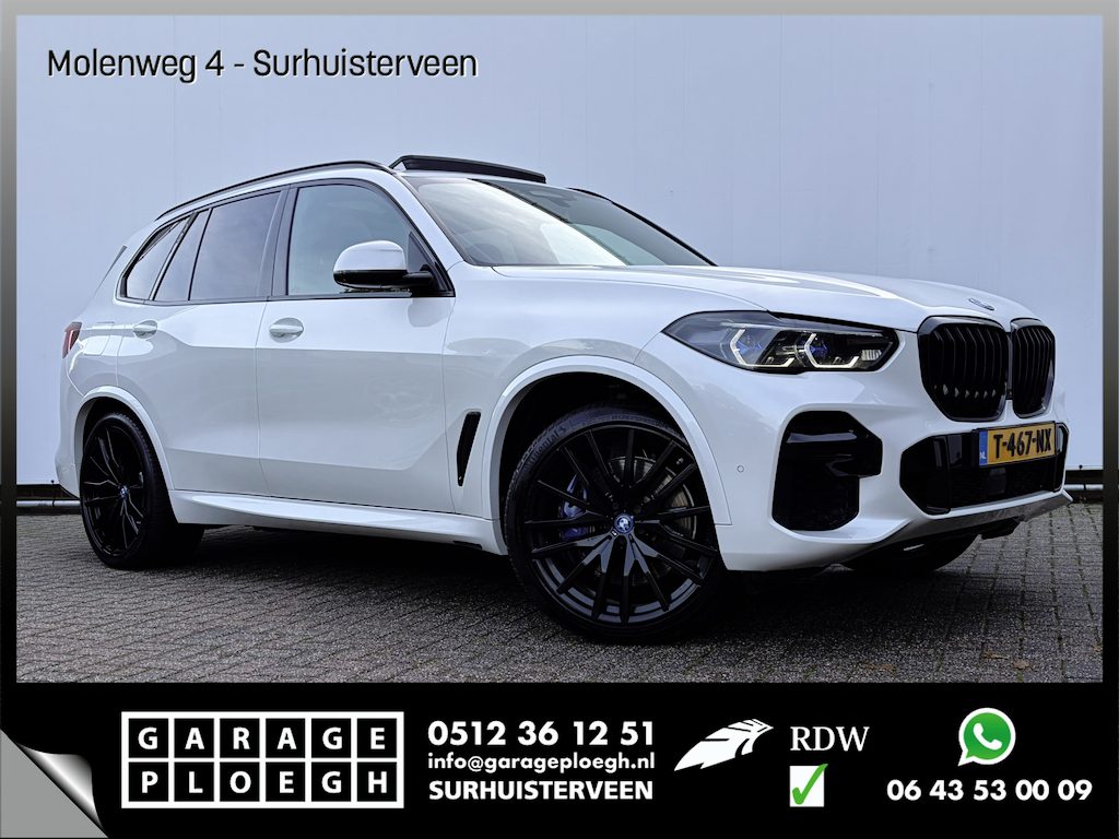 BMW X5 xDrive45e High Executive M-Sport 4WS Pano 22Inch HUD Elek.Trekhaak 98% SOH VOL!