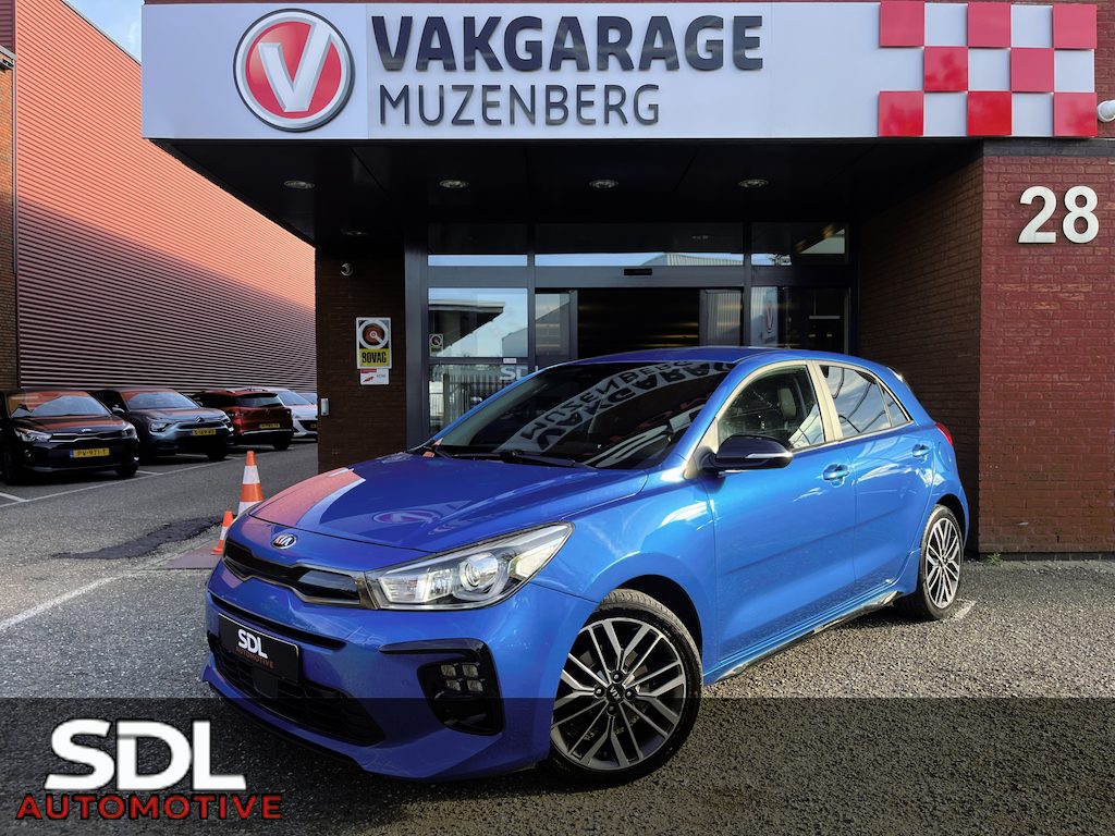 Kia Rio 1.0 TGDI GT-Line // DODEHOEK // KEYLESS // CAMERA+SENSOREN // NAVI // STUUR+STOELVERWARMING //