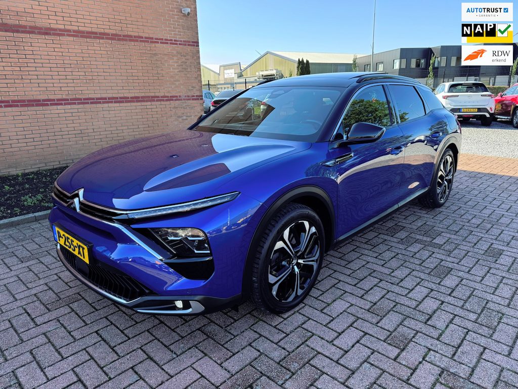 Citroën C5 X 1.6 Plug-in Hybrid 225 PK Shine, Pano, Full Led, Leder, Head up, Ad Cruise,