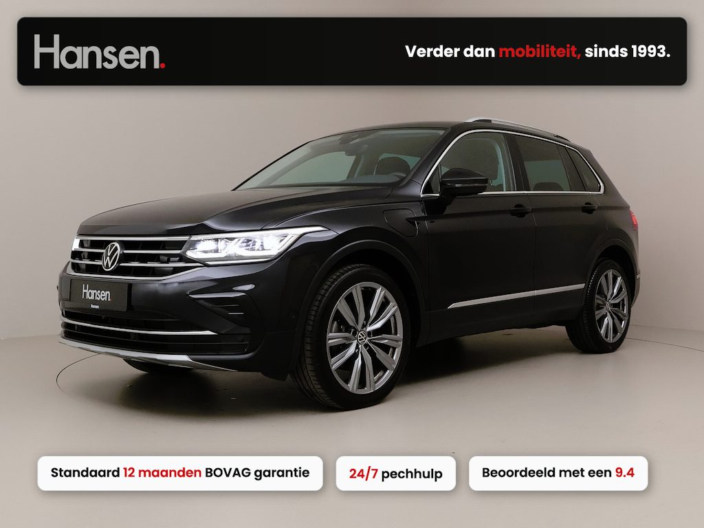 Volkswagen Tiguan 1.4 TSI eHybrid Elegance I Elek. Trekhaak I 20 Inch I Adaptive Cruise I Stoel- en Stuuverwarming I Elek. Achterklep I Alcantara I CarPlay I