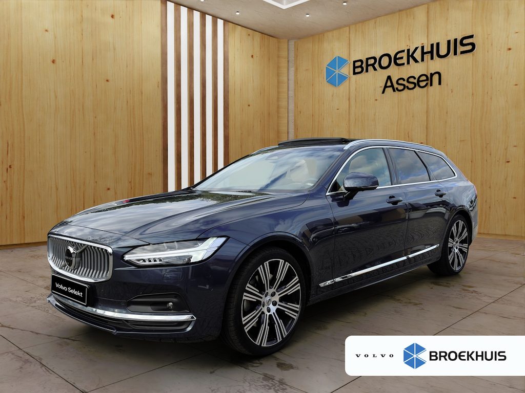 Volvo V90 B5 Plus Bright | Harman Kardon | Trekhaak | Camera | Stoel + Stuur Verwarming | Panoramadak |