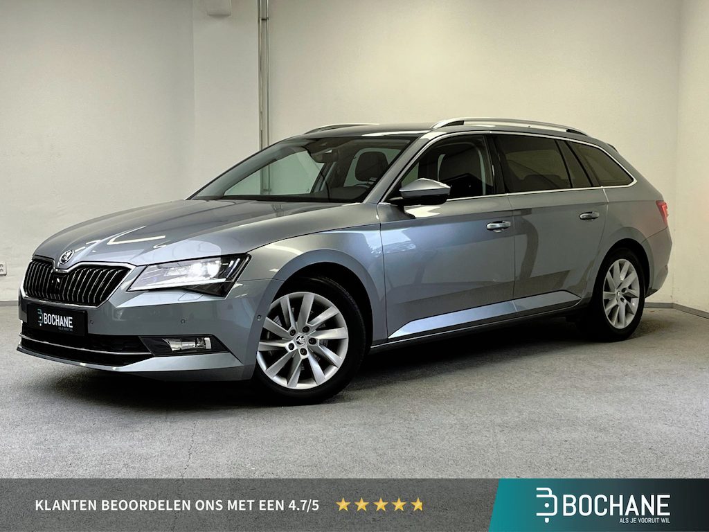 Skoda Superb Combi 1.5 TSI ACT Style Business | TREKHAAK | LEDER | CANTON |