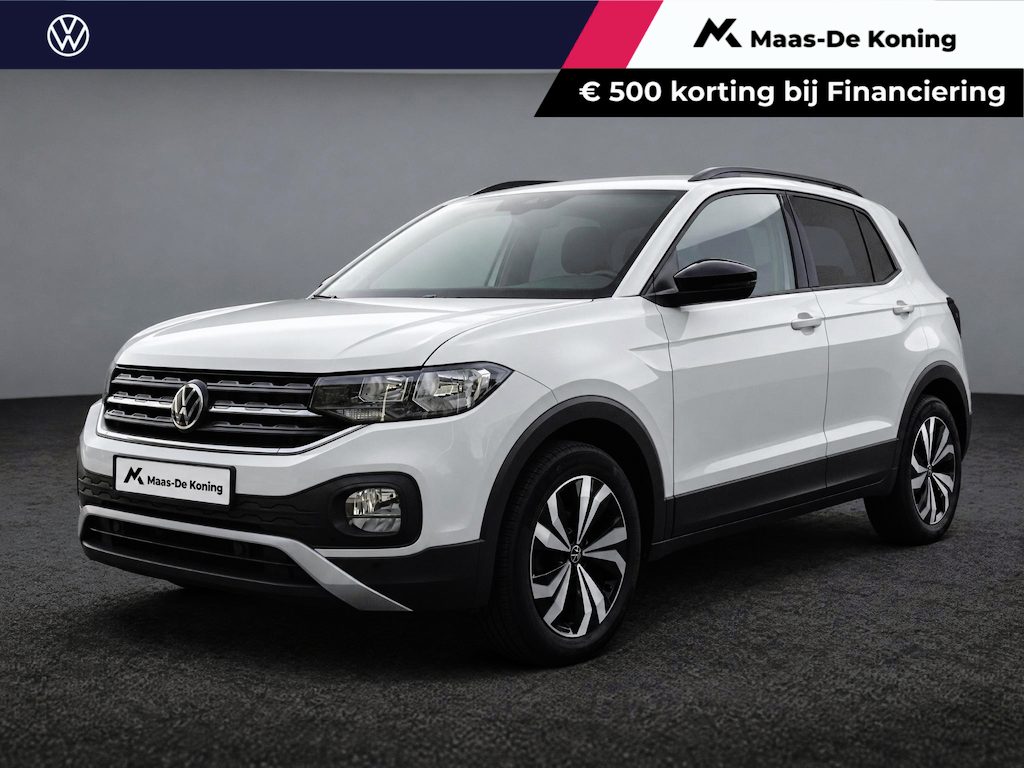 Volkswagen T-Cross 1.0 TSI 110pk DSG Life · Camera · Apple/Android Car Play · Afneembare Trekhaak · Virtual Cokcpit · Stoelverwarming ·