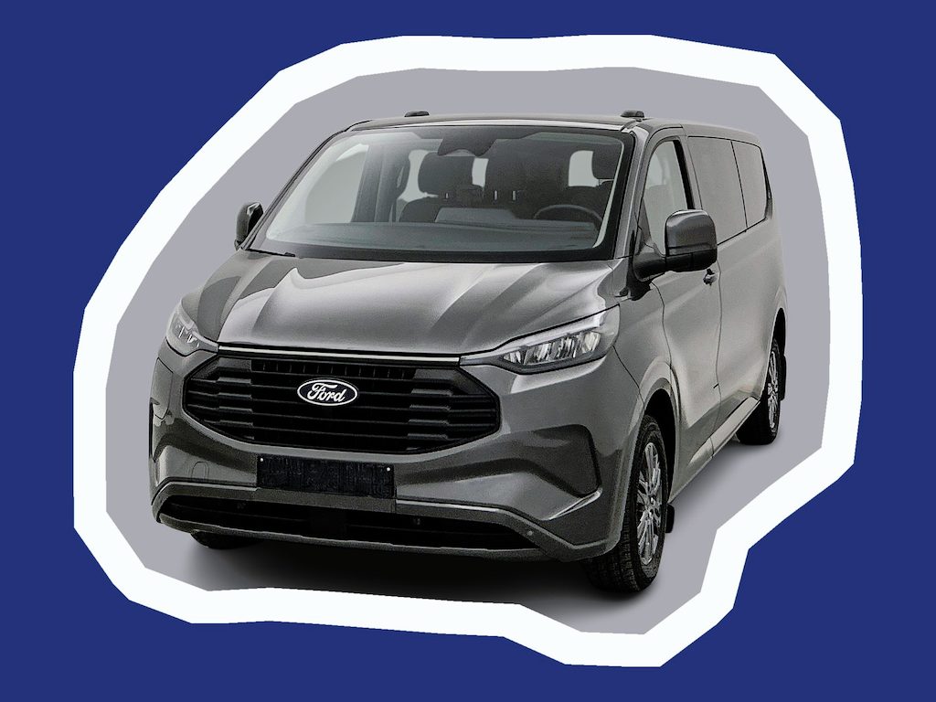 Ford Transit Custom 320 2.5 PHEV L2H1 Limited 9-persoons Hybride Led incl BPM ex BTW Peronenvervoer Kombi