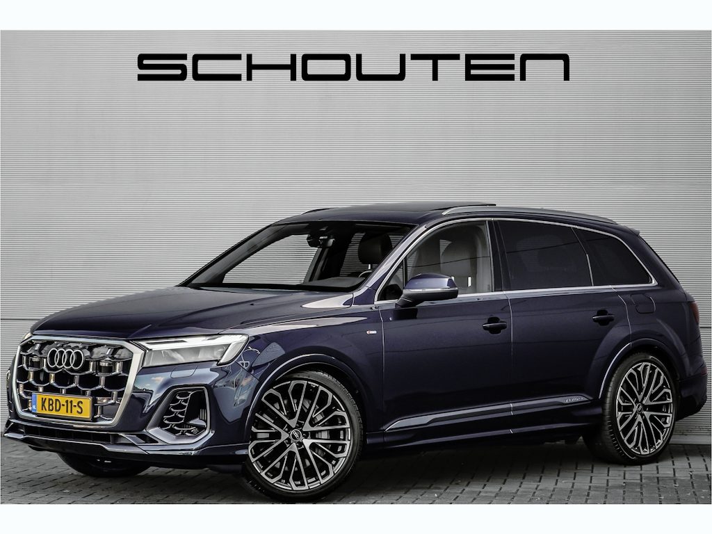 Audi Q7 55 TFSI e Quattro Pro Line S Pano Luchtvering Bose Trekhaak