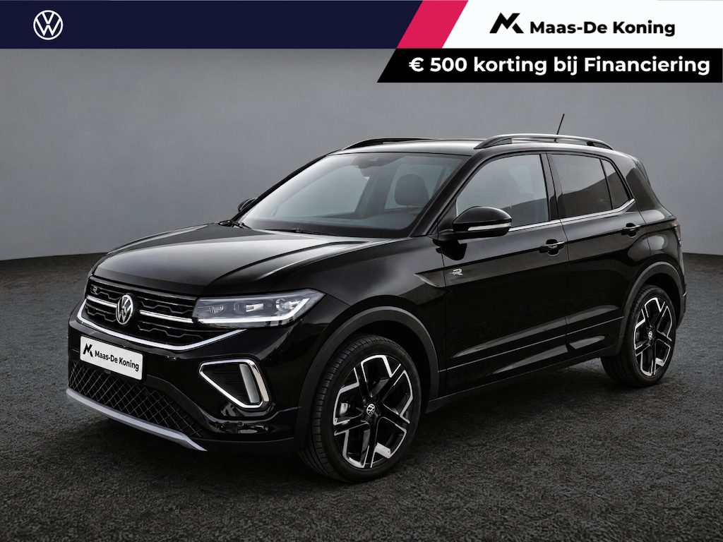 Volkswagen T-Cross 1.0TSI/116PK R-Line · Apple/Android Car Play · Camera + Parkeersensoren · Dodehoeksensor · Garantie t/m 24-02-2028