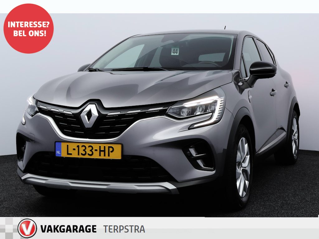 Renault Captur 1.0 TCe 90 Edition One/ 360°Camera/ 17'' LMV/ LED Koplampen/ Dode-Hoek DET./ Stoelverw./ Apple + Android/ Keyless/ Extra getint glas/ Grootlicht Assist./ 6-Bak/ Adaptive Cruise/ PDC V+A/ DAB+.