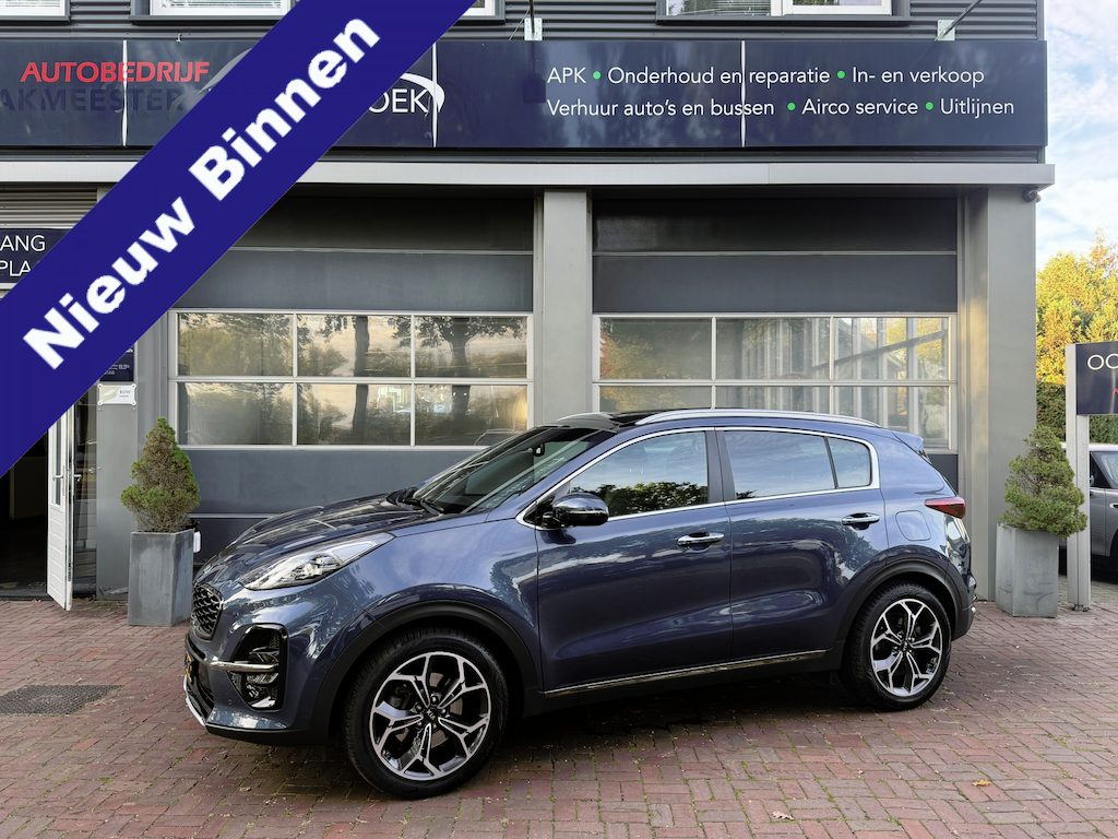 Kia Sportage 1.6 T-GDI GT-Line Bj 2019 Km 82.000 Schuifdak,18Inch,Clima,Leer Dealer onderhouden
