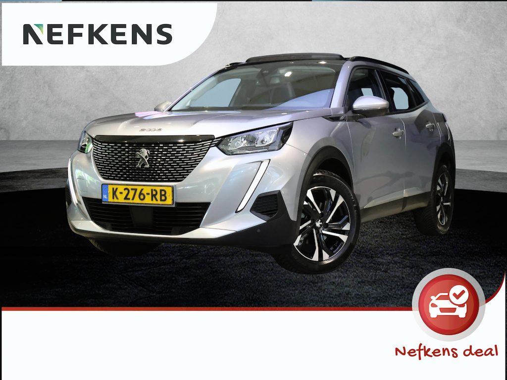 Peugeot 2008 SUV Blue Lease Allure 100 pk | Panoramisch schuifdak | Navigatie | Achteruitrijcamera | Stoelverwarming | Apple Carplay/ Android auto