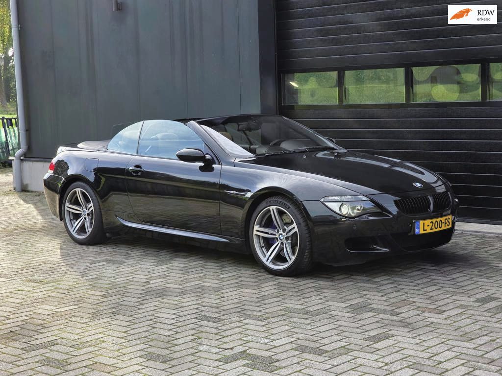 BMW M6 6-Serie Cabrio V10, 507PK, Airco, Nette Auto