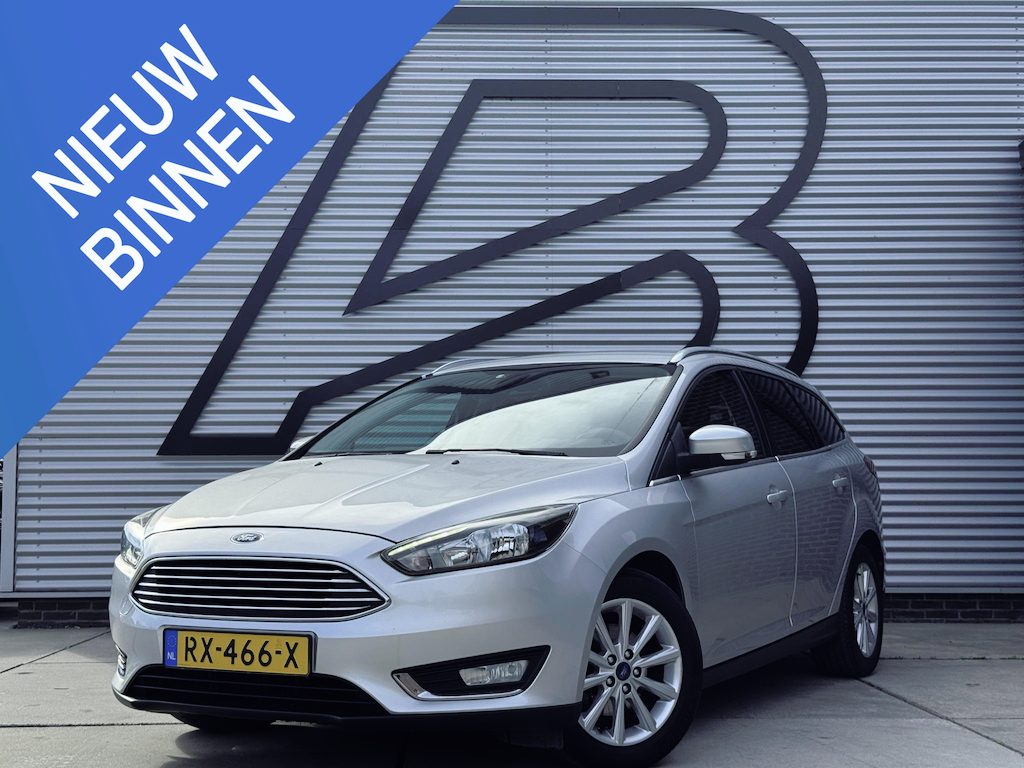 Ford Focus Wagon 1.0 Titanium 2e Eigenaar|Navi|Clima|Trekhaak|Cruise|PDC|APK tot 02-2027