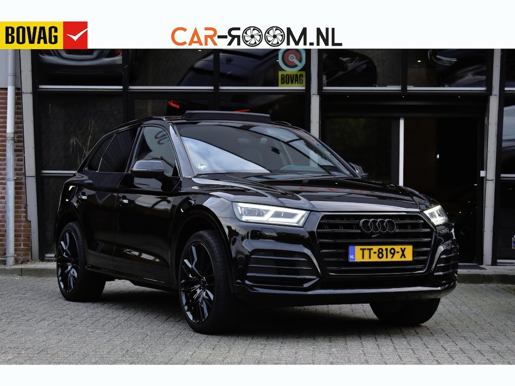 Audi Q5 2.0 TFSI quattro Sport 3x S Line Pano ALLBlack NAP Trekhaak