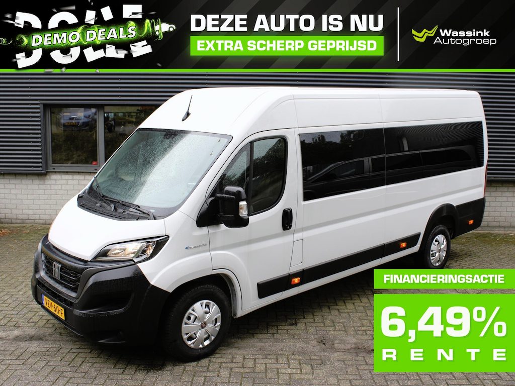 Fiat Ducato DEMO DEAL I 3.5T 79kWh 123pk L4H2 Ramen Rondom | 50KW DC Snellader | Touchscreen | Navigatie | Camera