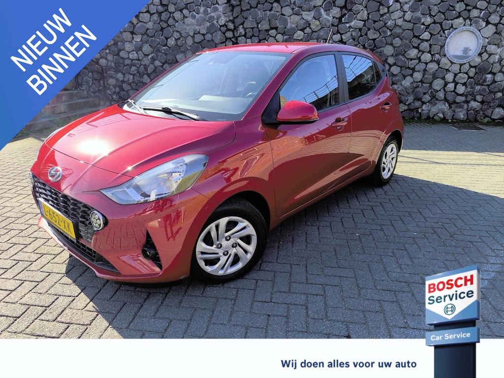 Hyundai i10 1.0 Comfort Smart Carplay & android, Camera, Navi, Cruise control, Airco, Dab audio.