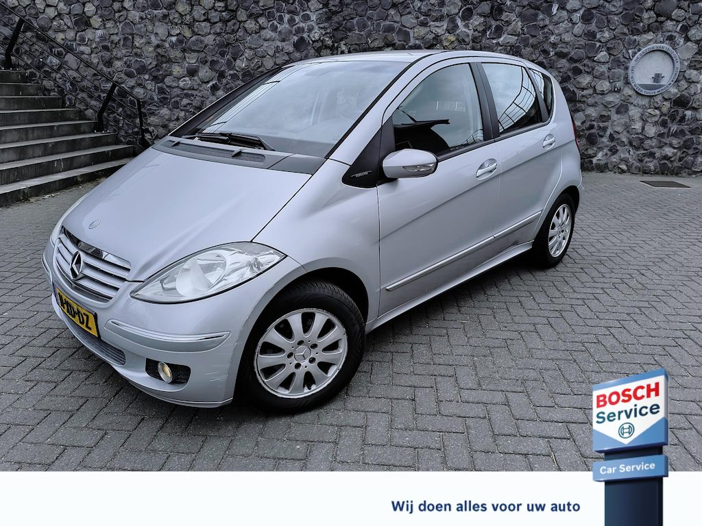 Mercedes-Benz A-klasse 150 Avantgarde Goed werkende Airco, recent nieuwe accu en all season banden, audio met stuur bediening zo mee inruil auto.