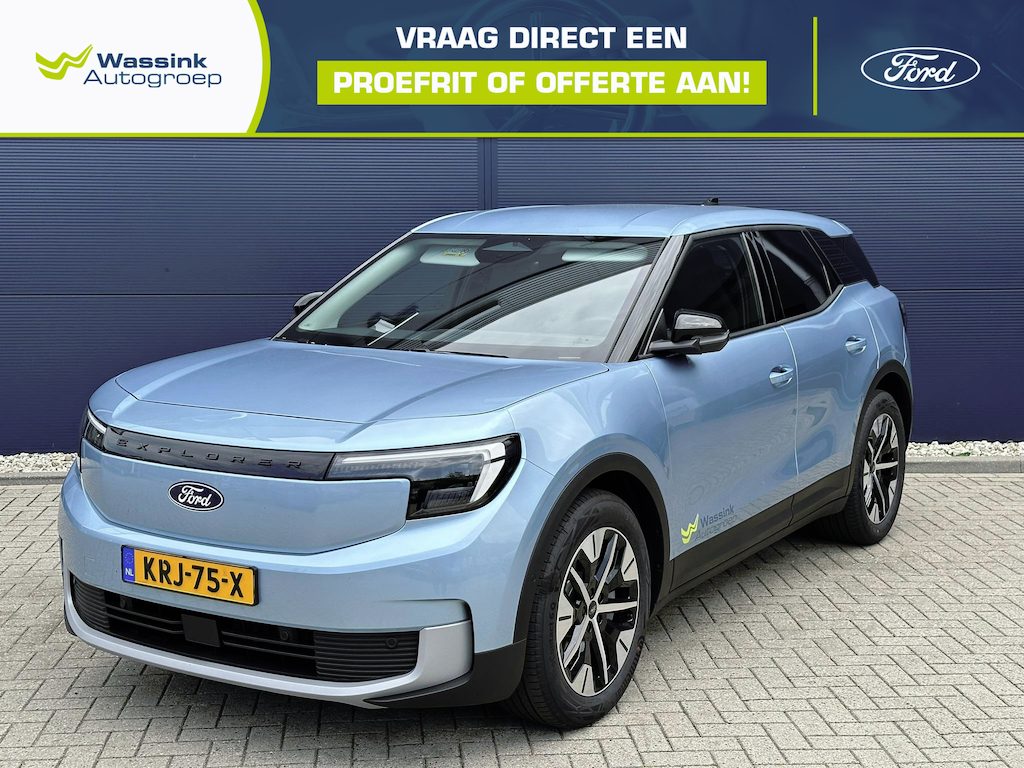 Ford Explorer Extended Range RWD 77 kWh | 602 km | 286 pk | Driver Assitance Pack | Trekhaak electr wegklapbaar |Warmtepomp | AGR stoelen electr 18 weg + geheugen en massage functie